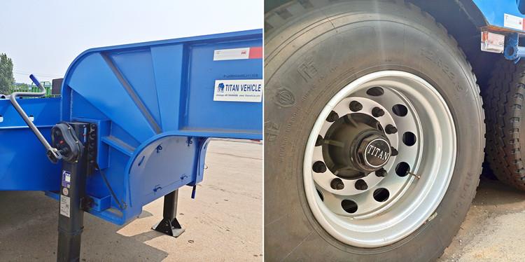 Tri Axle 55/60 Ton Lowboy Trailer for Sale in Nigeria