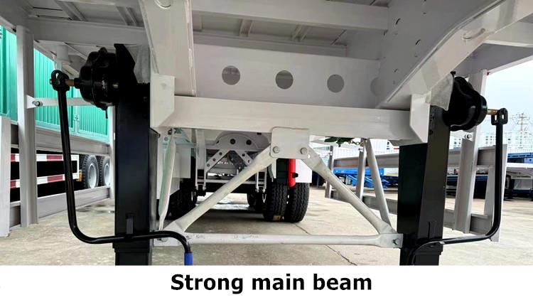 Triaxle Grain Trailer with Bulk Sides