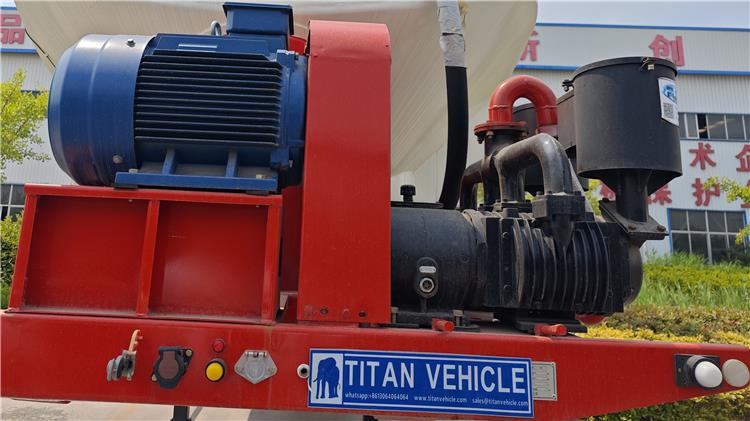 Tri Axle 50CBM Flour Tanker Trailer for Sale In Saudi Arabia