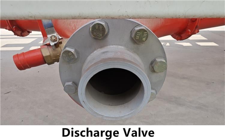 Tri Axle 50CBM Flour Tanker Trailer for Sale In Saudi Arabia