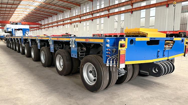SPMT Trailer - 12 Axle Self Propelled Modular Transporter Trailer for Sale