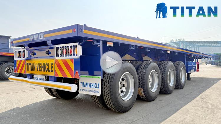 flatbed trailer