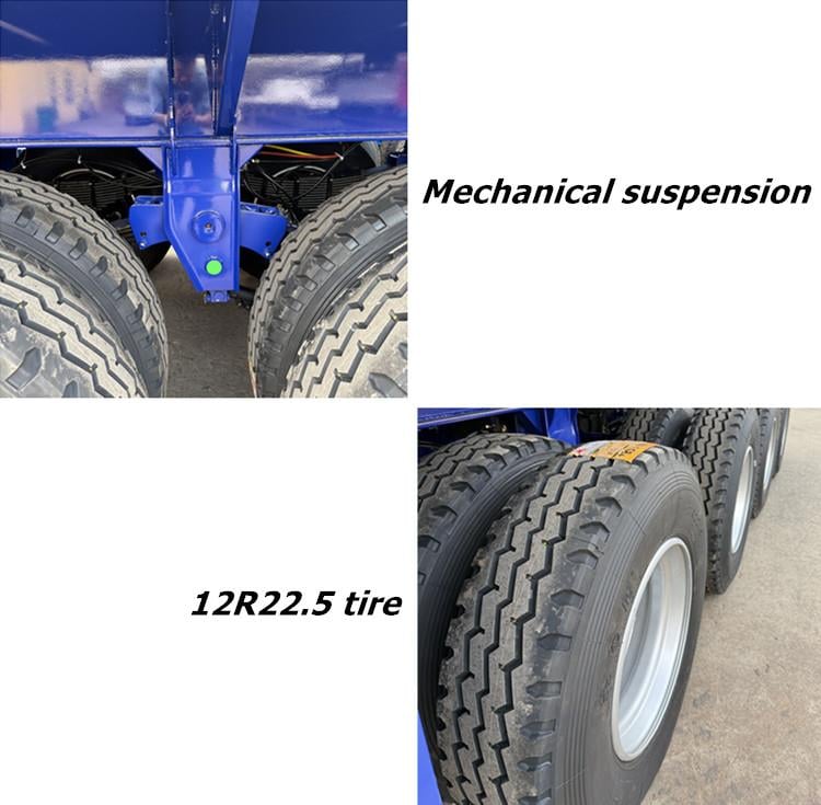 Factory Price 80 Ton 4 Axle Flatbed Trailer for Sale