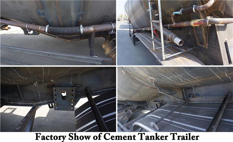 Dry Bulk Cement Tanker for Sale In Zimbabwe - Silo Trailer