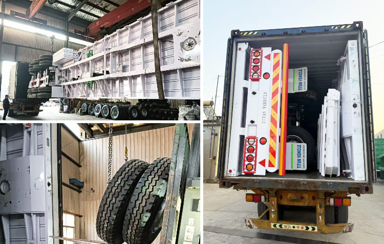 Bulk Cargo Sidewall Semi Trailer Price | Grain Trailer for Sale in Zimbabwe