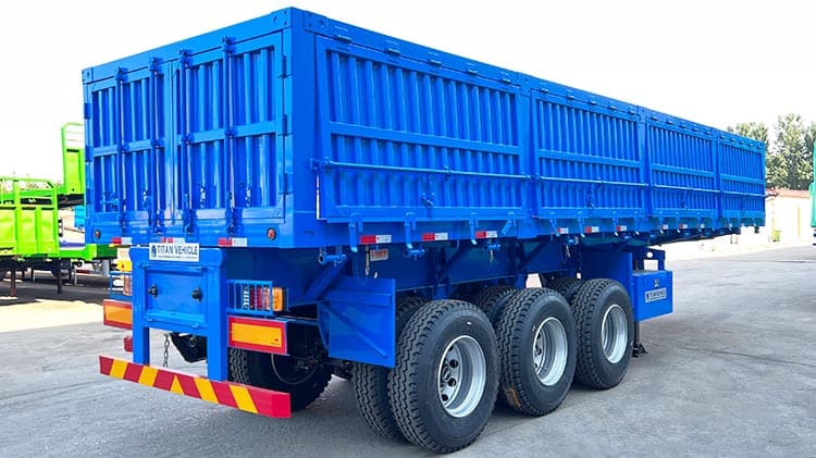 Tri Axle 40 Cube Drop Side Tipper for Sale in Zimbabwe