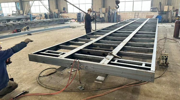 Tri Axle Flat Deck Bed Trailers Price for Sale Near Me in Guam