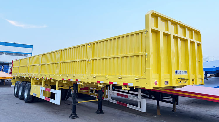 Tri Axle Drop Side Semi Trailer for Sale in Guyana