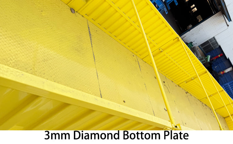 Tri Axle Drop Side Semi Trailer for Sale in Guyana