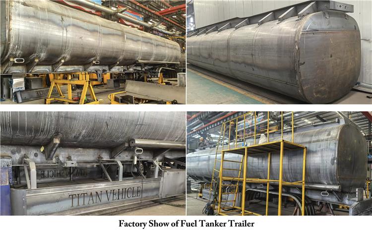 Road Fuel Tanker Semi Trailer Price for Sale In Congo Brazzaville