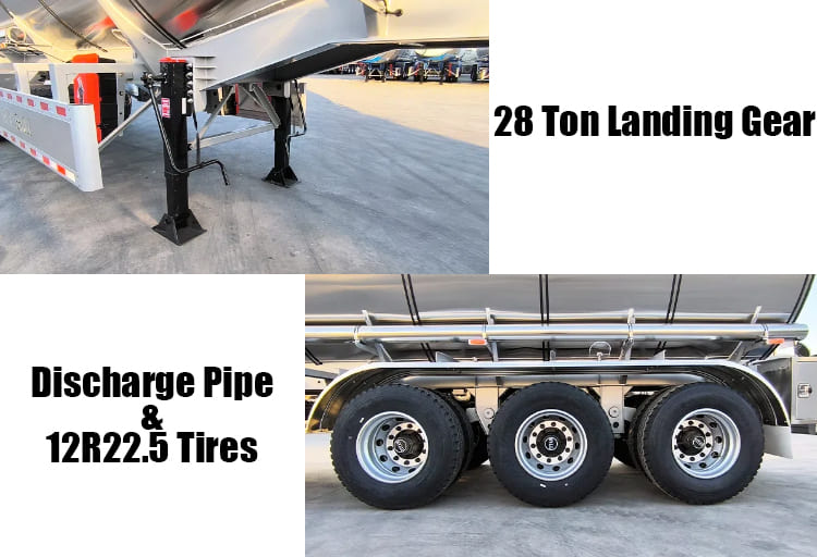 Tri Axle Stainless Steel Palm Oil Tanker Trailer for Sale in Angola