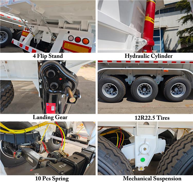 Dump Truck Trailer | Dumper Trailer for Sale In Angola