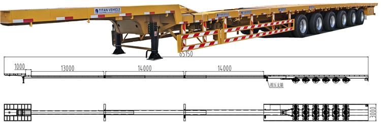 Extendable Trailer for Sale In Angola