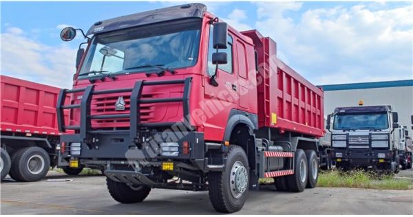 2024 New Howo 6x4 Dump Truck will export to Trinidad and Tobago