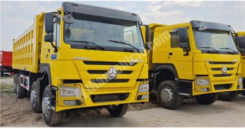 Second Hand Howo Dump Truck 8x4 will be sent to Ghana