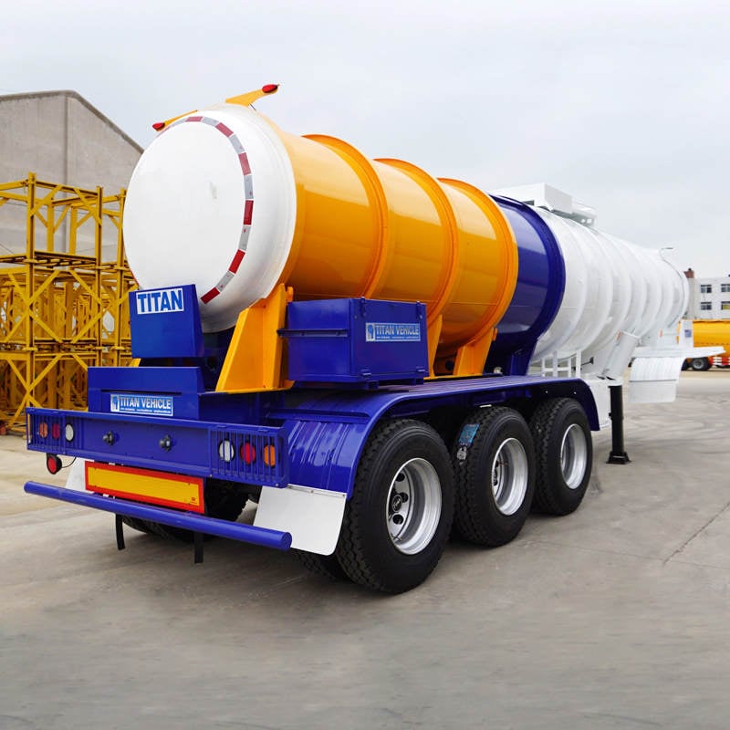 3 Axles Hydrochloric Acid Tank Trailer