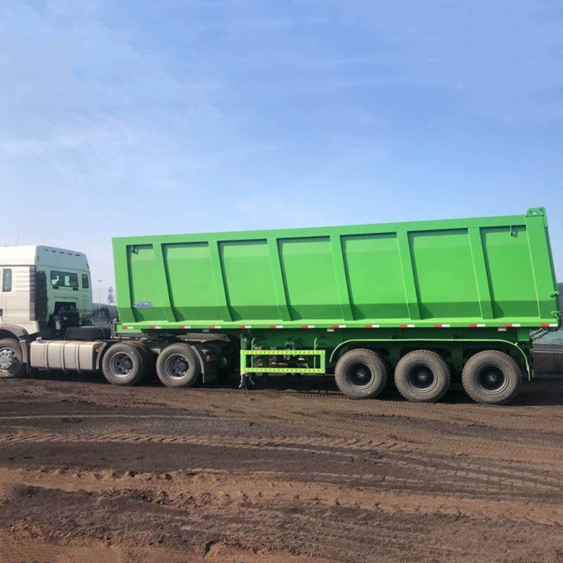Semi Dump Trailer Capacity 100 Ton