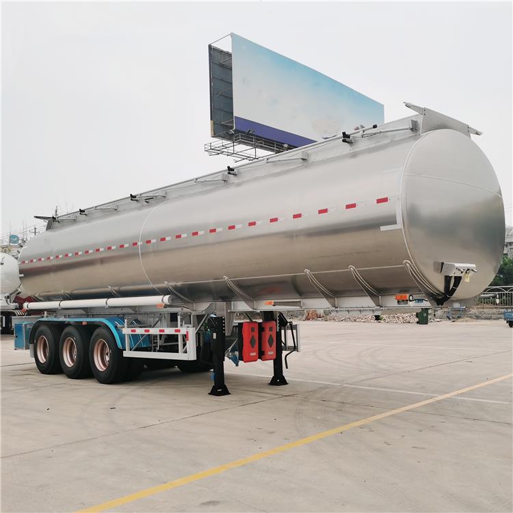 Tri Axle Aluminum Fuel Tanker Trailer