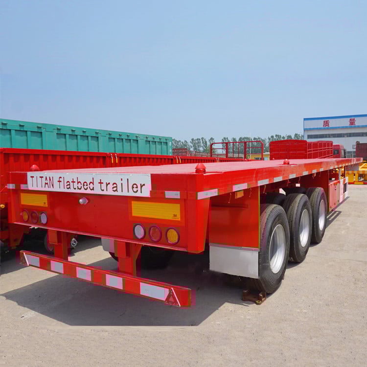 Tri Axle Flatbed Trailer
