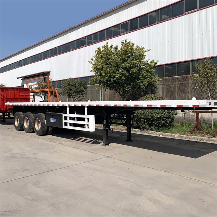 Tri Axle 40Ft Flatbed Trailer