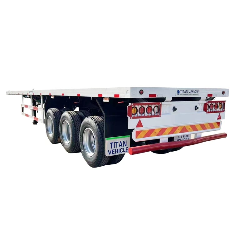  Container Flatbed Trailer