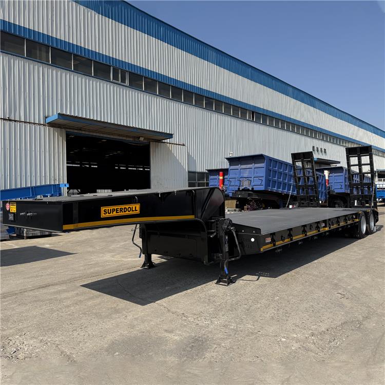 Super Doll Low Bed Truck Trailer