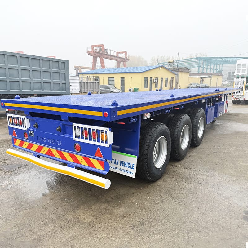 Tri Axle Flat Bed Trailers