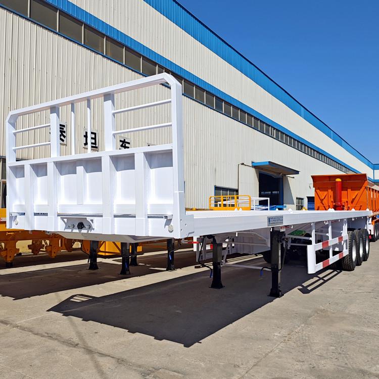 New Semi Flatbed Trailer