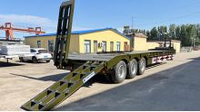 3 Axle 40Ft Low Bed Trailer Price