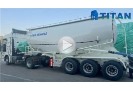 30CBM Dry Bulk Tanker Trailer