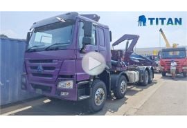 20ft Container Loader Truck Unloading